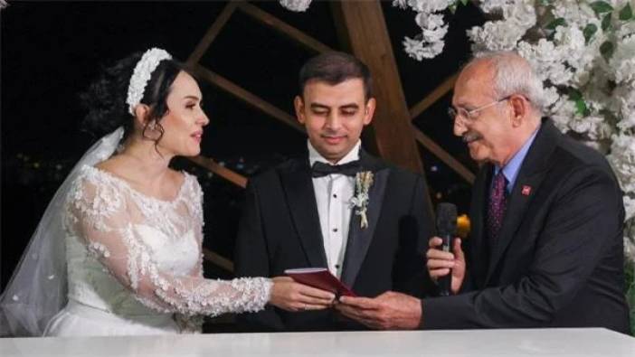 Kılıçdaroğlu nikah şahidi oldu