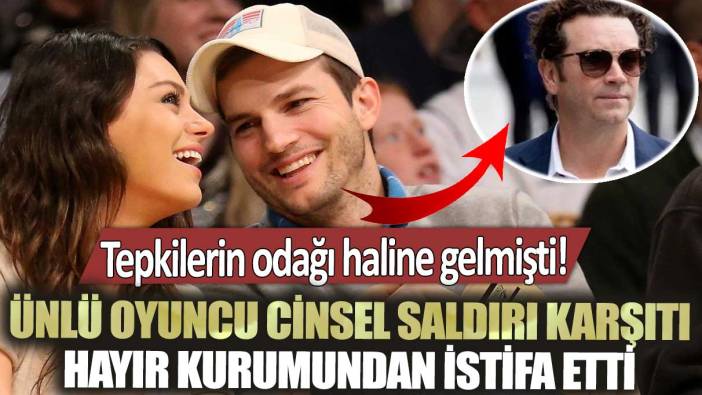 Tepkilerin odağı olmuştu! Ashton Kutcher cinsel saldırı karşıtı hayır kurumundan istifa etti