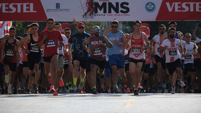 Uluslararası Vestel Manisa Yarı Maratonu heyecanı sona erdi