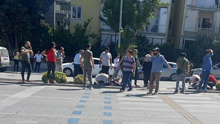 Kontrolden çıkan araç öğrenci ve velilere çarptı: Ölü ve yaralılar var