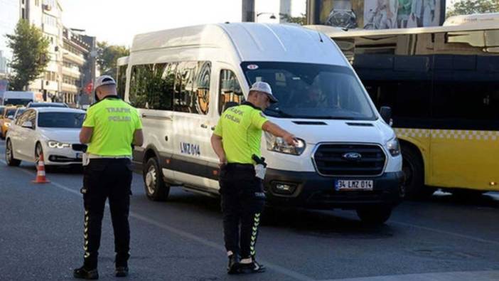 Okulların ilk haftasında 53 bin araç denetlendi