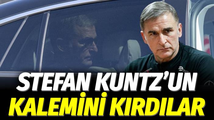 Stefan Kuntz'un kalemini kırdılar