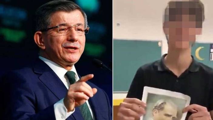 Davutoğlu’ndan Atatürk'e hakaret eden gencin tutuklanmasına tepki: Senin yerin hapis değil