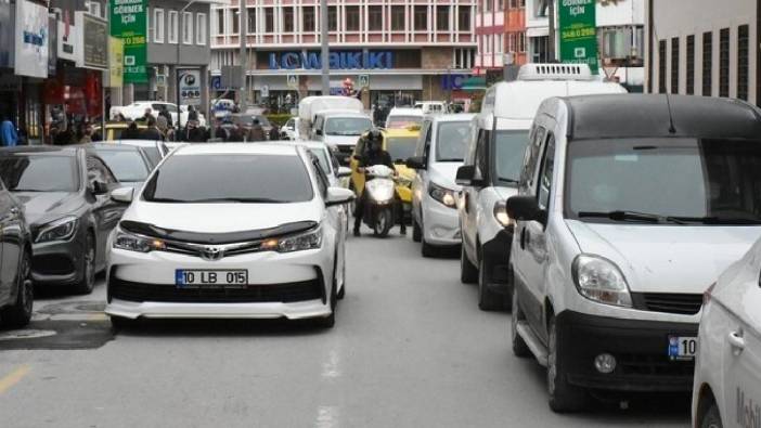 Eskişehir'deki trafiğe kayıtlı araç sayısı 332 bin 386'ya ulaştı