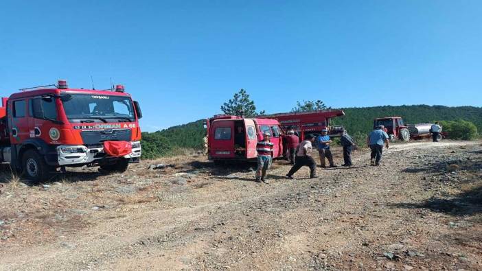 Kütahya'daki orman yangını kontrol altına alındı