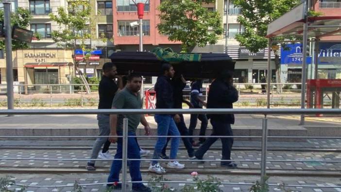 Kayseri'de tramvay kazasında ölen gencin ailesinden tabutlu tepki