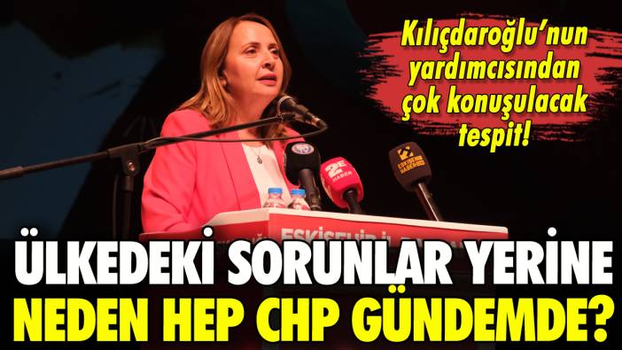 Ülkedeki sorunlar yerine neden CHP gündemde? Semra Dinçer'den farklı yorum