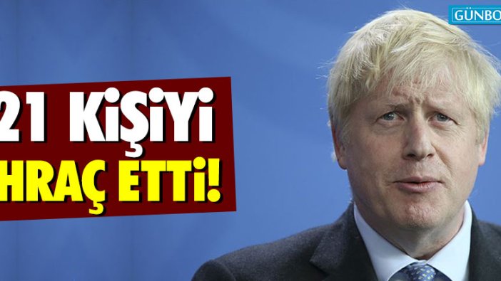 Boris Johnson 21 muhalif milletvekilini partisinin meclis grubundan ihraç etti