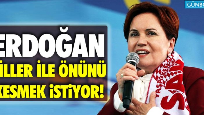 Erdoğan'dan Akşener için Merkez sağ’a ‘Çiller’ kartı!