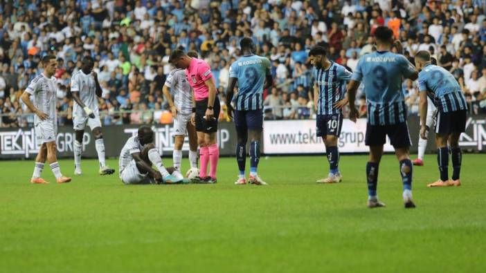 Beşiktaş Adana Demirspor'a farklı yenildi