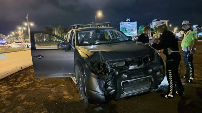 Trafik polisi ölümden döndü