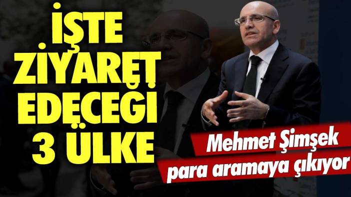 Mehmet Şimşek para aramaya çıkıyor: İşte ziyaret edeceği 3 ülke