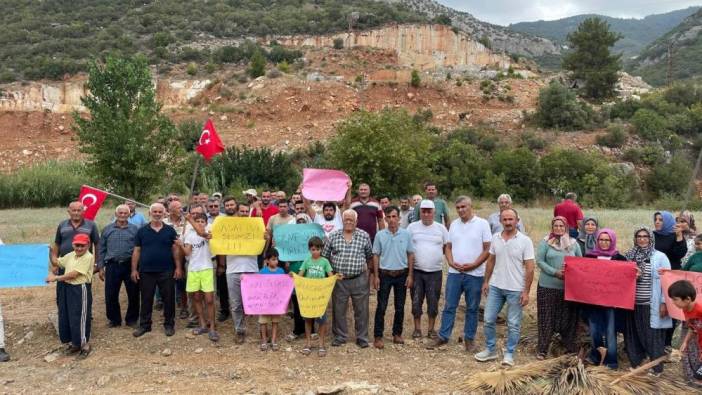 Gazipaşa'da mermer ocağı direnişi: ÇED kararına dava