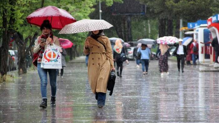 Bu il ve çevre illere gök gürültülü sağanak yağış uyarısı