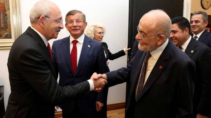 Karamollaoğlu ve Davutoğlu'ndan Kılıçdaroğlu'na ziyaret