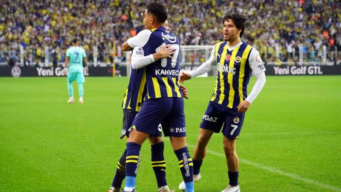 Fenerbahçe'den Çaykur Rizespor'a gol yağmuru