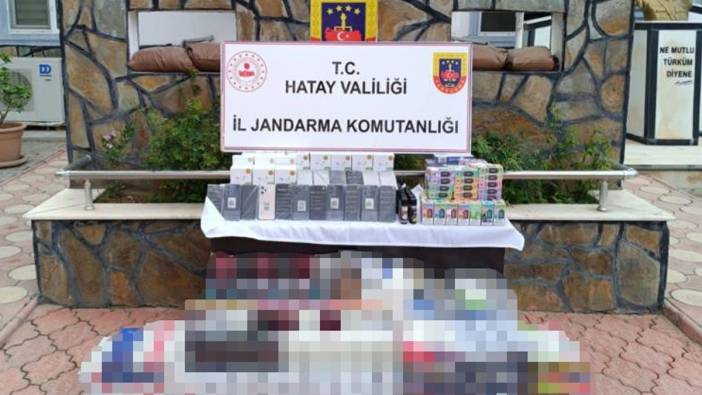 Hatay'da kaçakçılık operasyonu