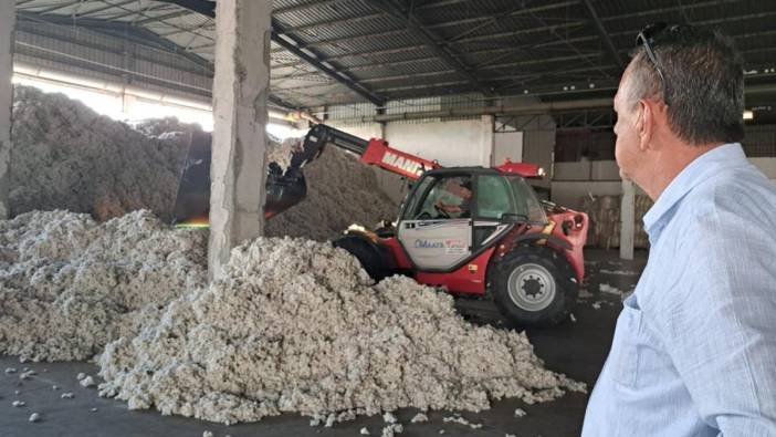 Söke TARİŞ'in deposuna giren pamuk belli oldu