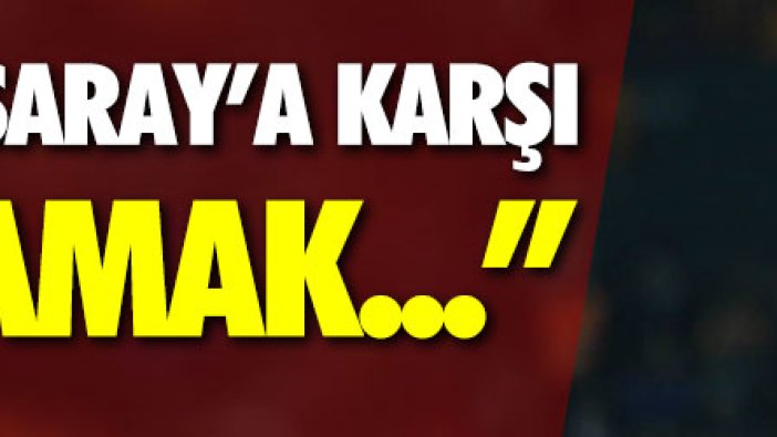 Diagne: "Galatasaray'a karşı oynamak..."