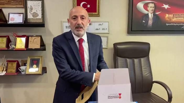 Kahramanmaraş Belediye Başkanı'na CHP'li Ali Öztunç'tan koli tepkisi