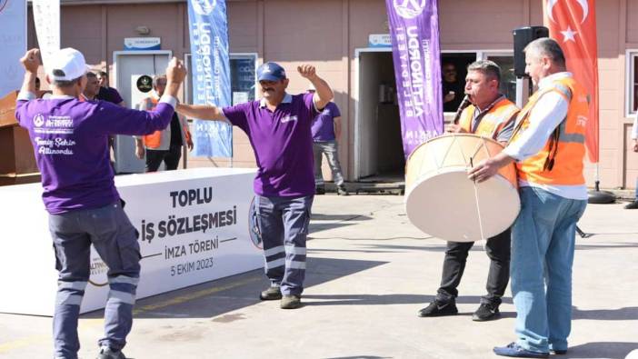 Belediye en düşük maaşını duyurdu: İşçiler davulla zurnayla kutladı!