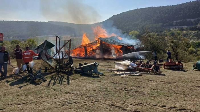 Karabük'te 2 günde 9'uncu yangın!