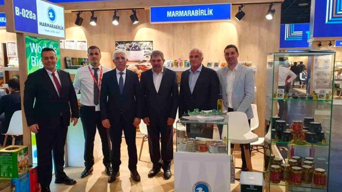 Marmarabirlik, Almanya'daki Anuga 2023 Gıda ve İçecek Fuarı'nda dikkat çekti