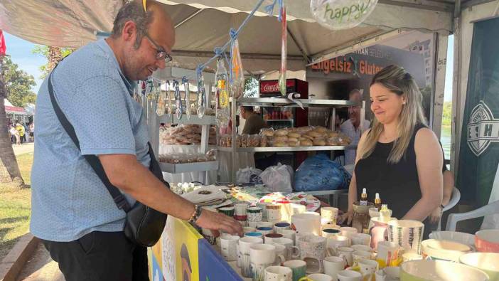 Lezzet Festivalinde glütensiz yiyeceklerle fark oluşturdular