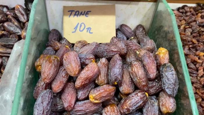 Hurma ve incirin fiyatları yükselişe geçti