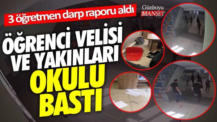 Beylikdüzü’nde öğrenci velisi ve yakınları okulu bastı: 3 öğretmen darp raporu aldı