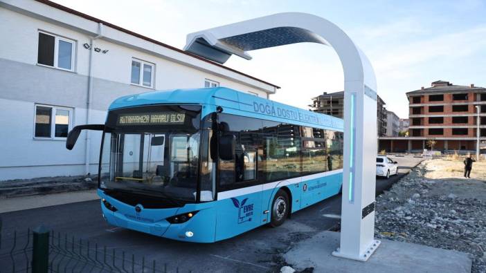 Kütahya'nın yeni elektrikli otobüsleri 12 dakikada şarj olacak