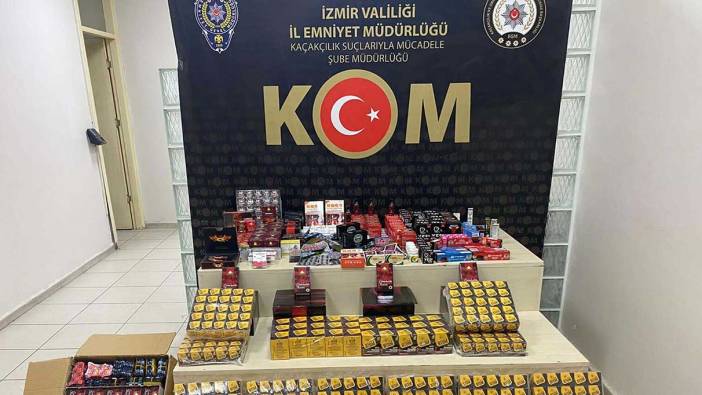 İzmir'de kaçakçılık operasyonunda 25 gözaltı