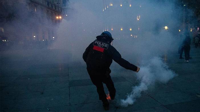 Filistinliler, Macron'un ziyaretini protesto etti