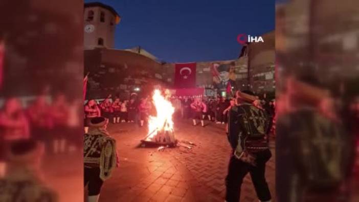 Ankara’nın başkent oluşunun 100’üncü yılı: “Sinsin ateşi” yakıldı