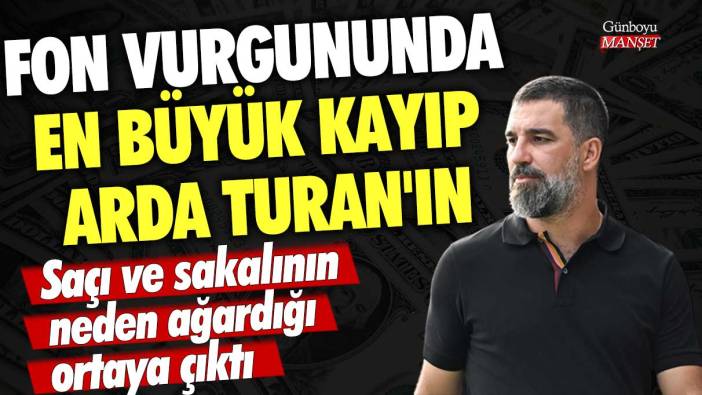 Fon vurgununda en büyük kayıp Arda Turan'ın! Saçı ve sakalının neden ağardığı ortaya çıktı