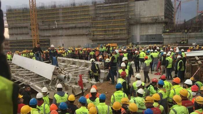 Akkuyu Nükleer Santral inşaatında iş kazası: 1 yaralı