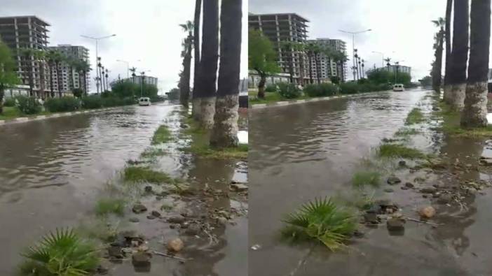 Hatay'da ev ve iş yerlerini su bastı