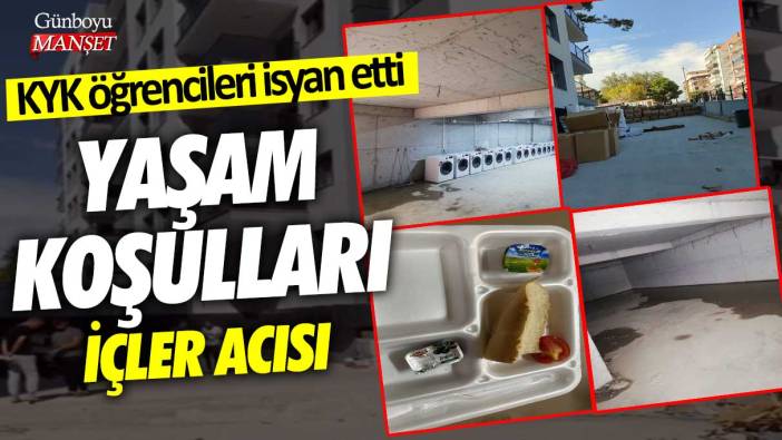 İzmir Karabağlar KYK öğrencileri isyan etti! Yaşam koşulları içler acısı