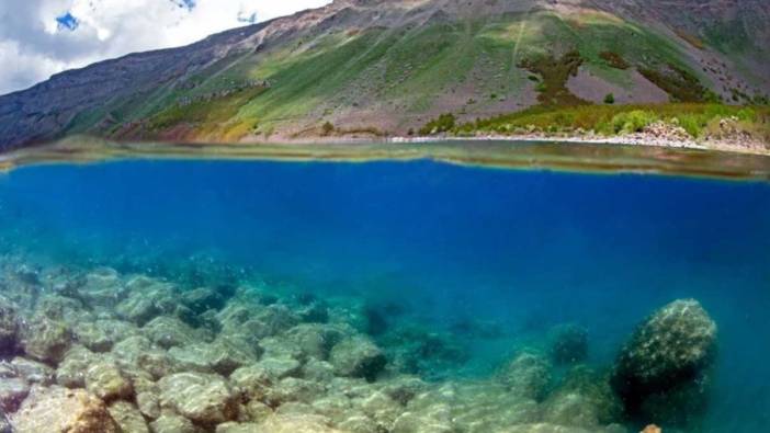 Nemrut Krater Gölü alarm verdi: Kuraklık tehlikesi