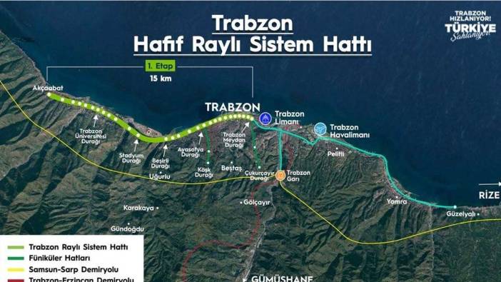 Trabzon raylı sisteme kavuşuyor