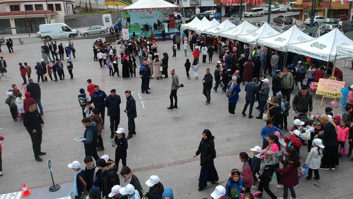 Kızılcahamam’da öğrenciler 'sosyal meydan'da buluştu