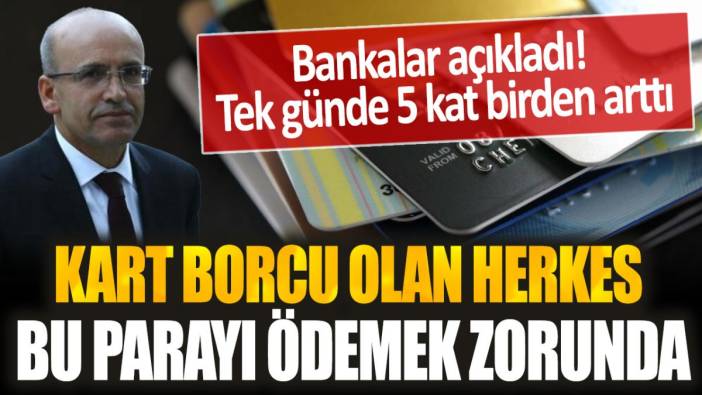 Bankalardan yeni kredi kartı kararı: Kredi kartı borcu olan herkesten bu para kesilecek!