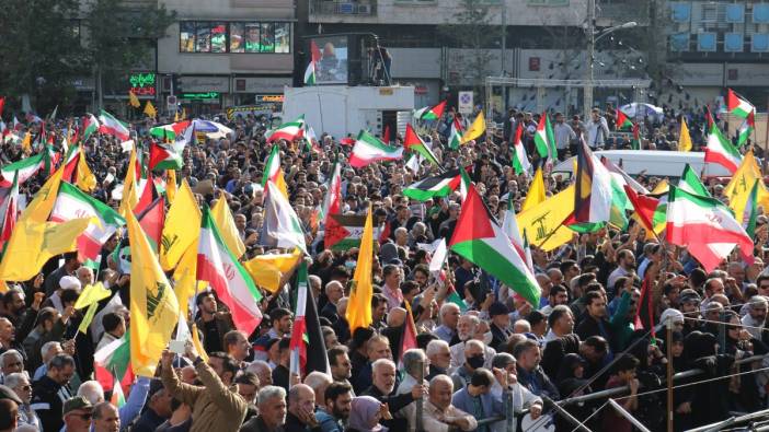 İran’da on binlerce kişiden İsrail protestosu