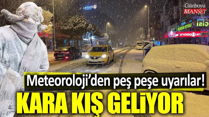 Meteoroloji'den peş peşe uyarılar! Tarih verildi... Kar ve sağanak geliyor