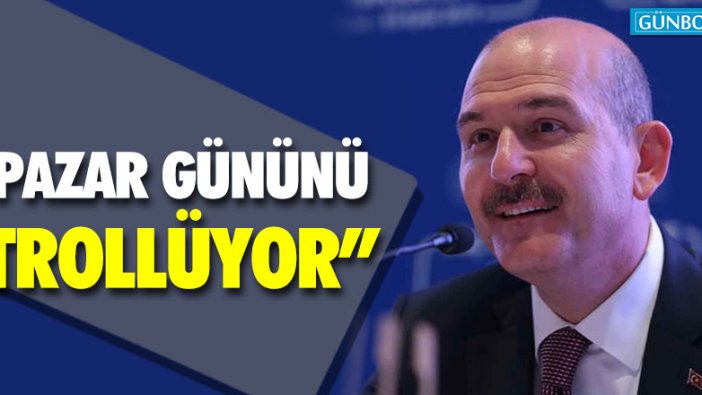 CHP'li Özel'den Soylu'ya: "Pazar gününü trollüyor"