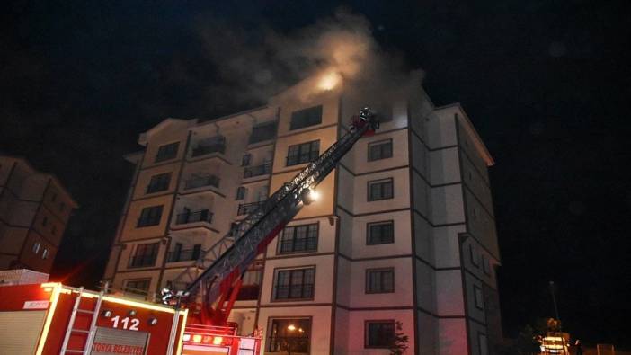 Kastamonu'da yangın daireyi kül etti