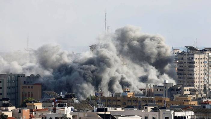 İsrail, Hamas’a ait noktaları vuruyor