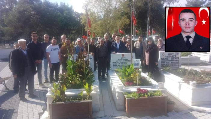 Samsun'da şehide 4. yıl dönümünde anma