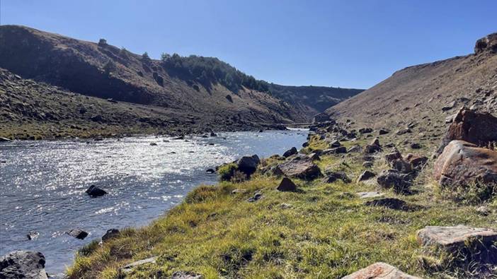 Ardahan'da tarihi mağaraların bulunduğu Harosman Kanyonu turizme kazandırılacak