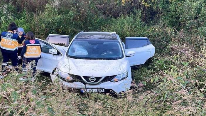 Samsun'da trafik kazası!